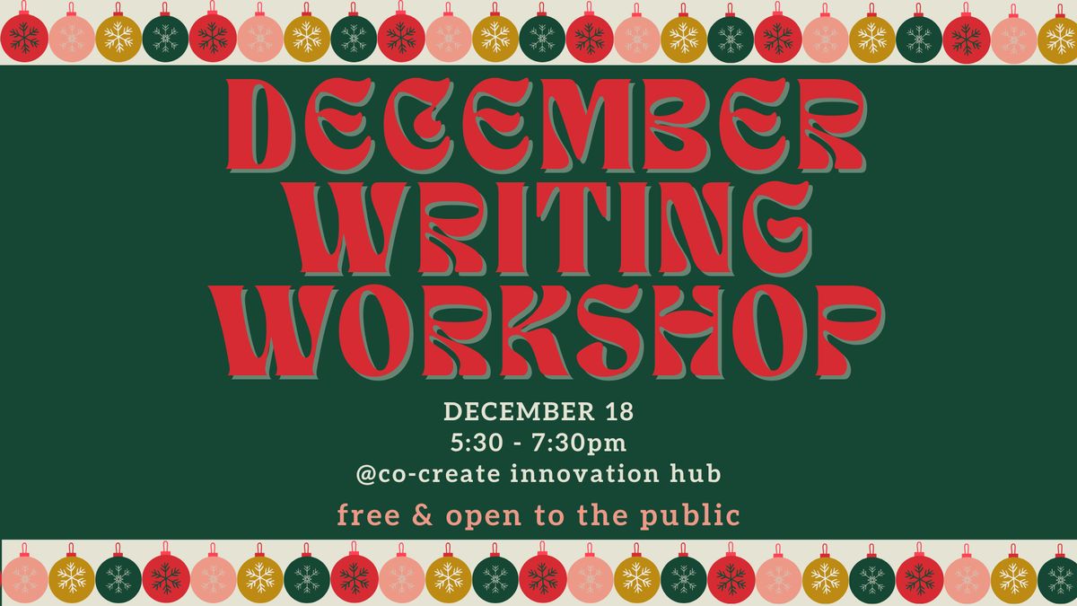 December Workshop